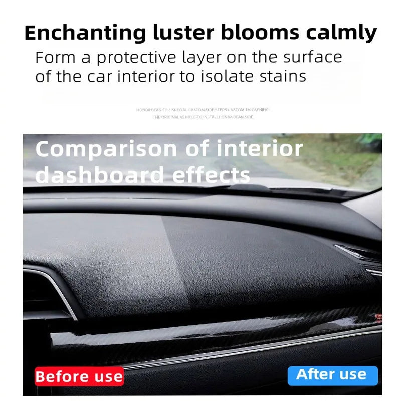 Car Interior Plastic Leather Scratch Repair Paste Automotive Polishing Wax Repair Anti-Aging Paste Tires Seats Steering Wheel