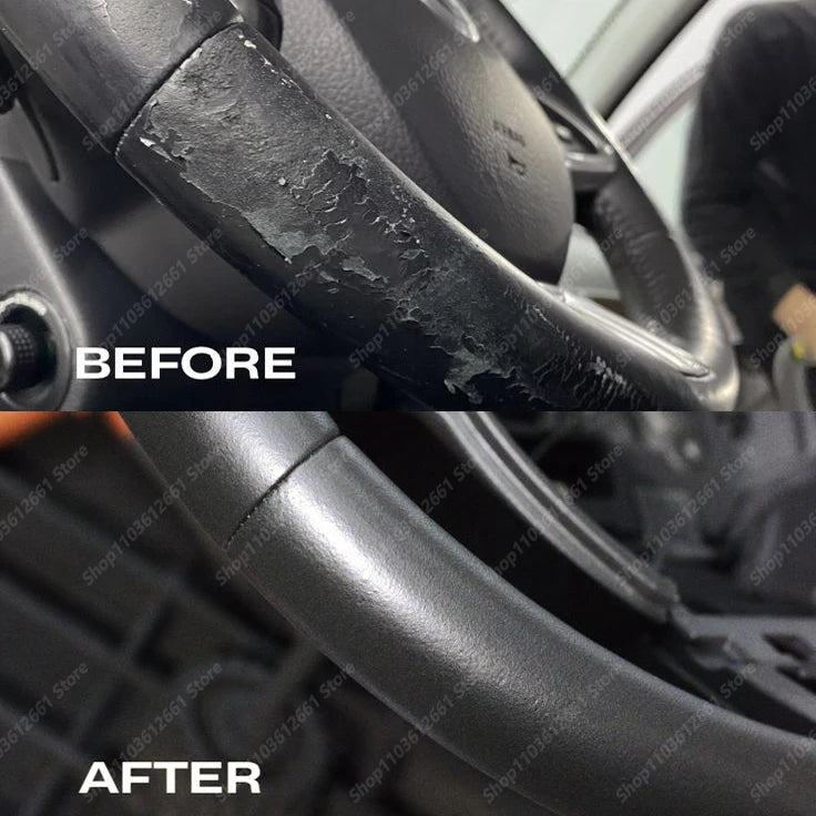 Car Interior Plastic Leather Scratch Repair Paste Automotive Polishing Wax Repair Anti-Aging Paste Tires Seats Steering Wheel